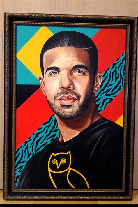 Drake Portrait Painting By Rá Paints Saatchi Art