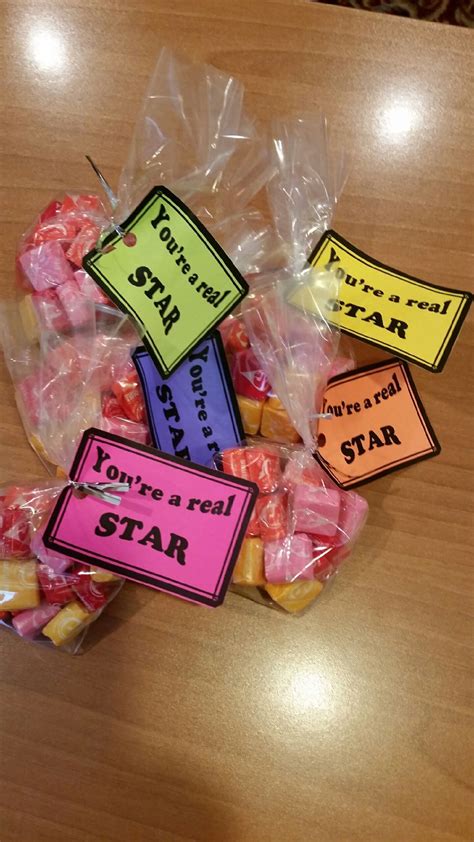 Starburst Appreciation Candy Employee Appreciation Appreciation