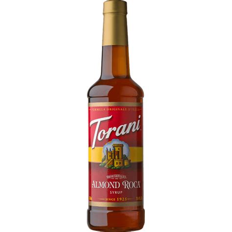Torani Almond Roca Syrup Coffee Flavoring Drink Mix 750ml Walmart