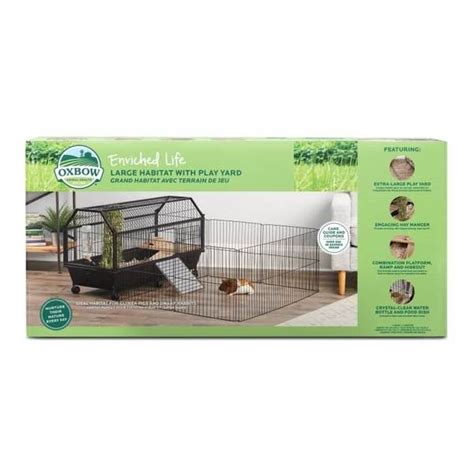 Oxbow Large Habitat With Play Yard Pets West Pet