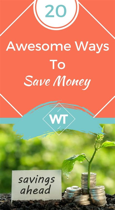 20 Awesome Ways To Save Money
