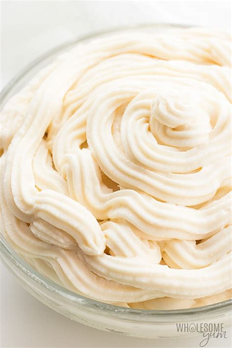 Low Carb Keto Cream Cheese Frosting Without Powdered Sugar