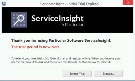 Install The License In Serviceinsight Serviceinsight Particular Docs