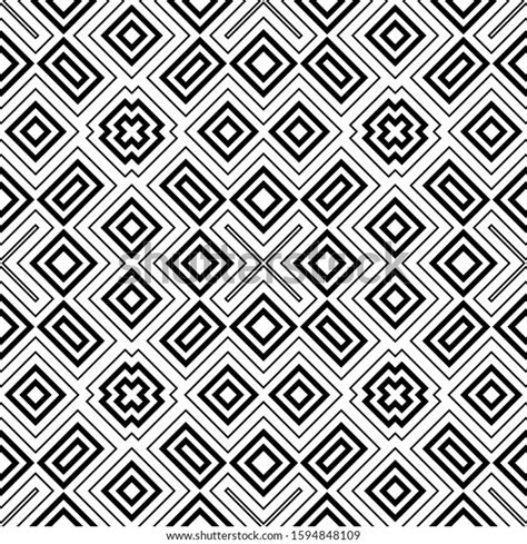 Seamless Abstract Background With Rhombuses Checkered Infinity