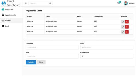 Admin Dashboard Build With Reactjs And React Semantic UI