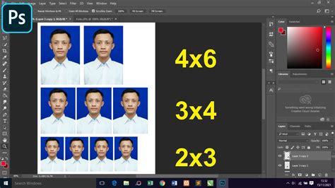 Ukuran Foto 3x4 Di Photoshop