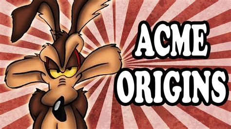 Where The Looney Tunes Acme Corporation Name Came From Youtube