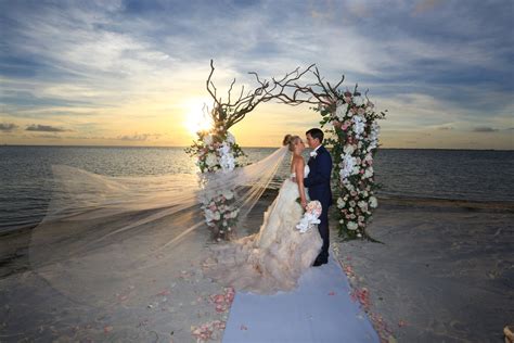 An exquisite combination of tonal textures with fluid shapes evoking a naturalistic yet thoughtful there are 38 wedding flowers in and around west palm beach at eventective.com. Little Palm Island Tackles Your Destination Wedding Wish ...