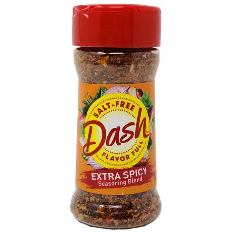 Mrs Dash Extra Spicy Salt Free Seasoning Blend 25 Oz Healthy Heart