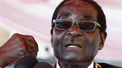 Zimbabwes Robert Mugabe Tells White Farmers To Go Bbc News