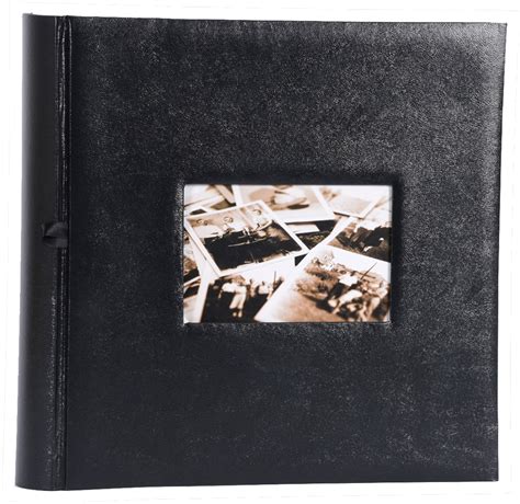 Black Photo Album 30 X 31cm White Pages 50 004 08 Edition Henzo Albums Uk