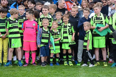 Forest Green Rovers Celebrate Their Promotion To The Football League