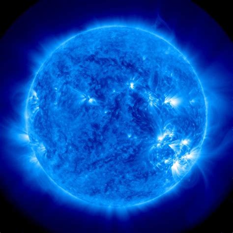 Nasa Blue Sun Space Photos Space Travel Cosmos