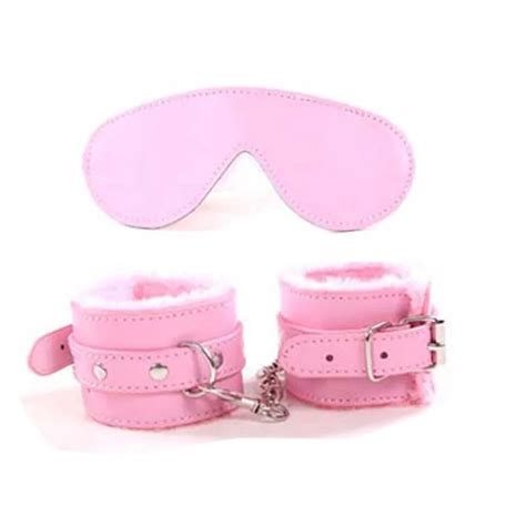 Sex Handcuffs Blindfold Eye Mask Adult Toy Game For Couples Birthday New Year T Bondage