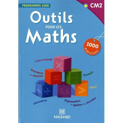 Outils pour les maths CM2 - Cdiscount Librairie