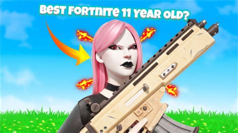 Best 11 Year Old Fortnite Player Youtube