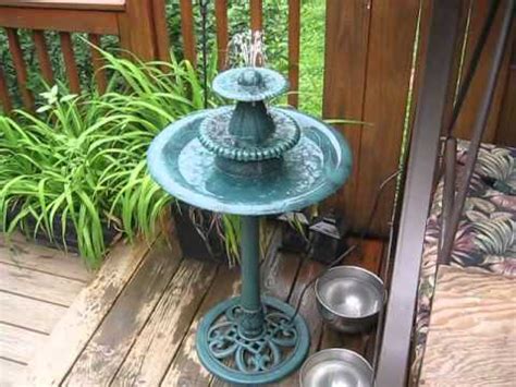 A tiered bird bath adds a lot more aesthetic interest to your birdbath than one that only has one bowl. Don't Buy This 3-Tier Bird Bath / Water Fountain by ...