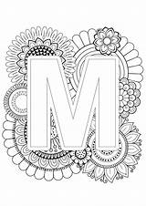 Colouring Printable Coloring Pages Mindfulness Bookmarks Letter Letters Sheets Bukaninfo Choose Board sketch template