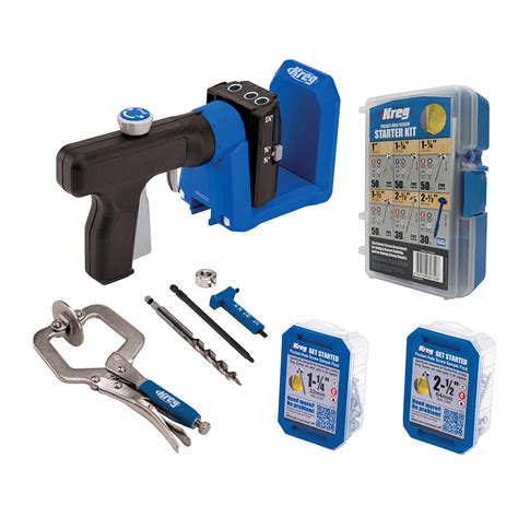 Buy Kreg Pocket Hole Jig 520pro With Sk04 Starter Pocket Hole Screw Kit