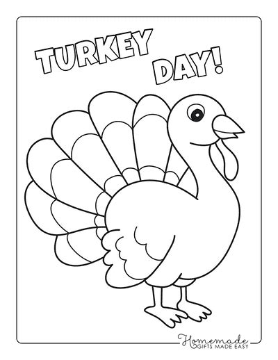 Free Thanksgiving Coloring Pages For Kids And Adults