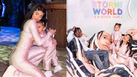 Stormi 2nd Birthday Party Reunites Kylie Jenner And Travis Scott For