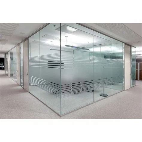 Clear Toughened Glass Office Cabin 12 Mm At Rs 350square Feet In