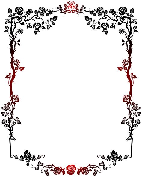 Download Decorative Frame Border Png Clip Art Image Gallery Fancy