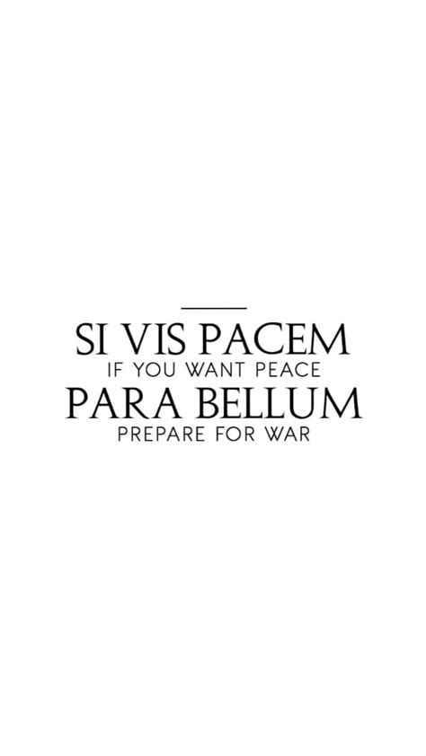 Si Vis Pacem Para Bellum Wallpapers Wallpaper Cave