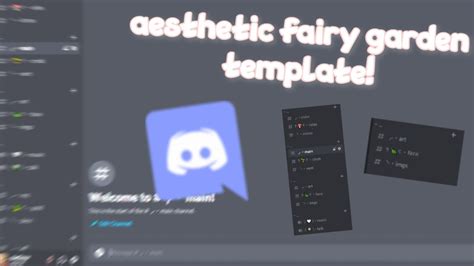 Aesthetic Free Discord Server Template 4 🎍🌼 Youtube