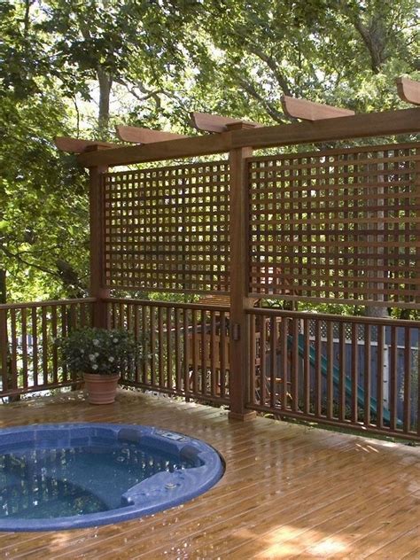 10 Deck Privacy Wall Ideas
