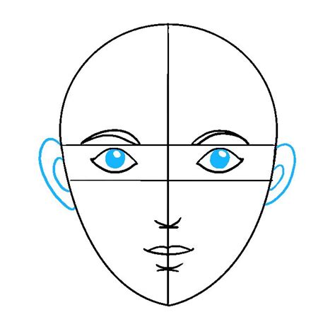 How To Draw A Face Really Easy Drawing Tutorial Drawing Tutorial Images