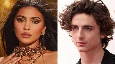 Kylie Jenner And Timothée Chalamet Getting To Know Each Other