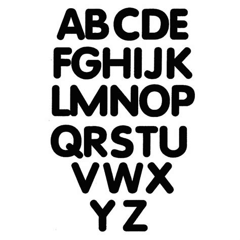 Printable Capital Letters