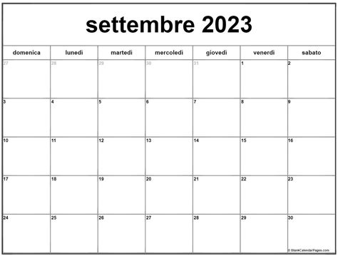 Calendario Settembre Da Stampare Ds Michel Zbinden It