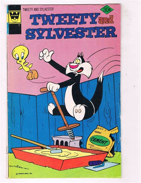 Tweety And Sylvester 61 Vg Whitman Comics Looney Tunes Comic Book 1976