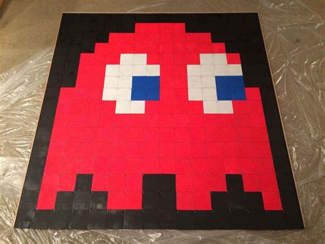 36864 A Pac Man Ghost Mosaic Simonprickettdev
