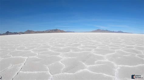 The Bonneville Salt Flats In Western Utah Land Speed Records