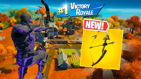 New Bow Only Challenge In Fortnite Youtube