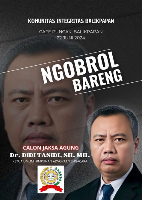 Segera Gelar Ngobrol Bareng Mengenal Praktisi Hukum Senior Kaltim Jadi