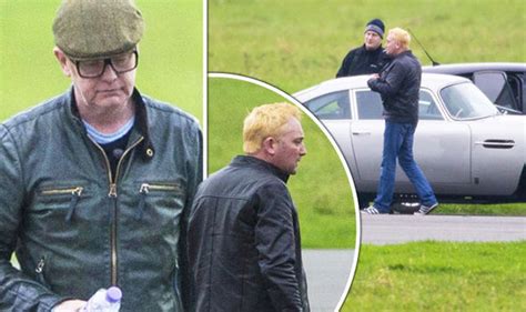 Chris Evans Looks Glum As He Shoots Top Gear For The First Time