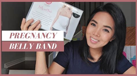 Pregnancy Must Have Pregnancy Belly Band Full Review Youtube