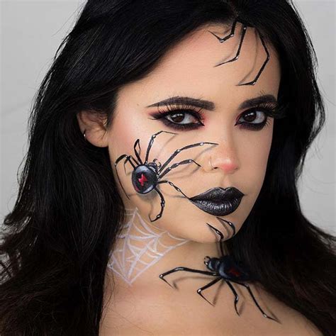 Black Widow Spider Costume Makeup Saubhaya Makeup