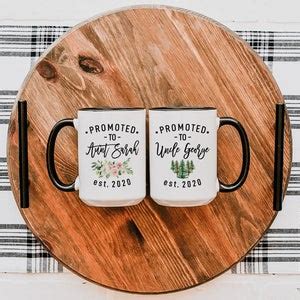 Aunt And Uncle Mugs Uncle And Aunt Pregnancy Announcement Etsy