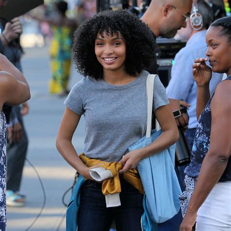 Yara Shahidi and Charles Melton: Filming The Sun Is Also A ...