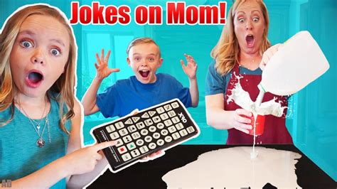Sneaky Jokes On Mom Funny Pause Challenge On Mother S Day