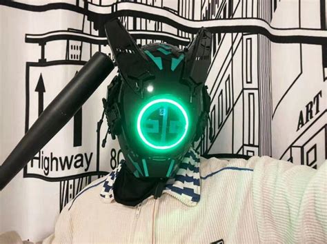 Sci Fi Mask Cyberpunk Anarchist Dystopian Futur Wear Etsy In 2022