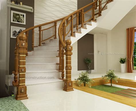 Download 25 Wood Stainless Steel Staircase Handrail Design In Kerala
