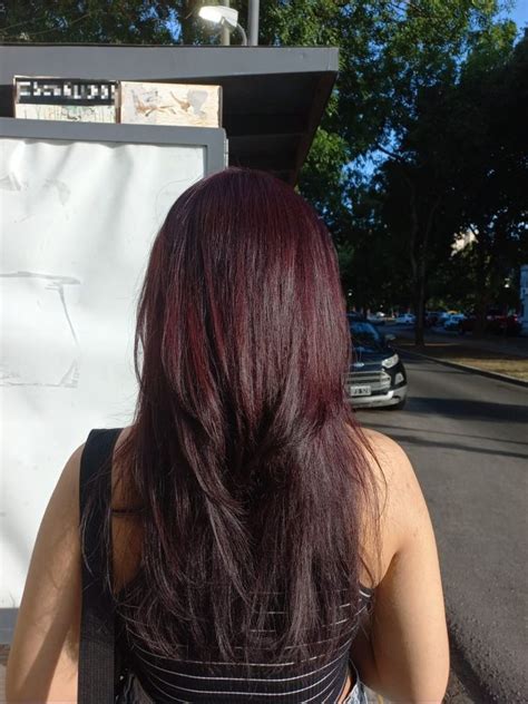 Dark Cherry Hair Hair Color Cherry Coke Dark Burgundy Hair Wine Hair