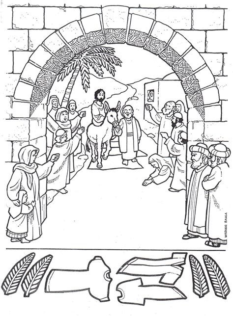 Free Printable Coloring Pages For Palm Sunday Best Of Palm Sunday Craft