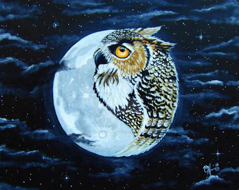 Owl Moon By Earthspiritandstars On Deviantart